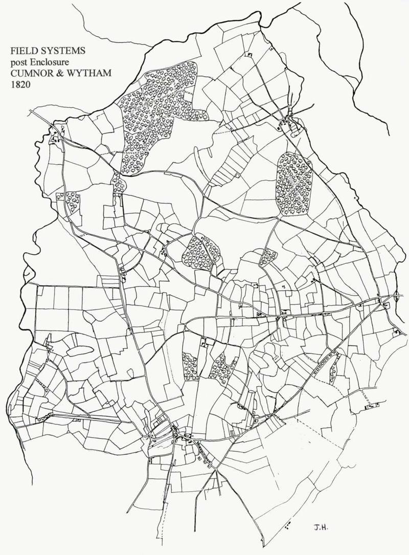 Wytham cumnor field system c 1820 by john hanson wytham cumnor field system c 1820 by john hanson