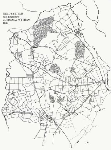 Wytham cumnor field system c 1820 by john hanson wytham cumnor field system c 1820 by john hanson